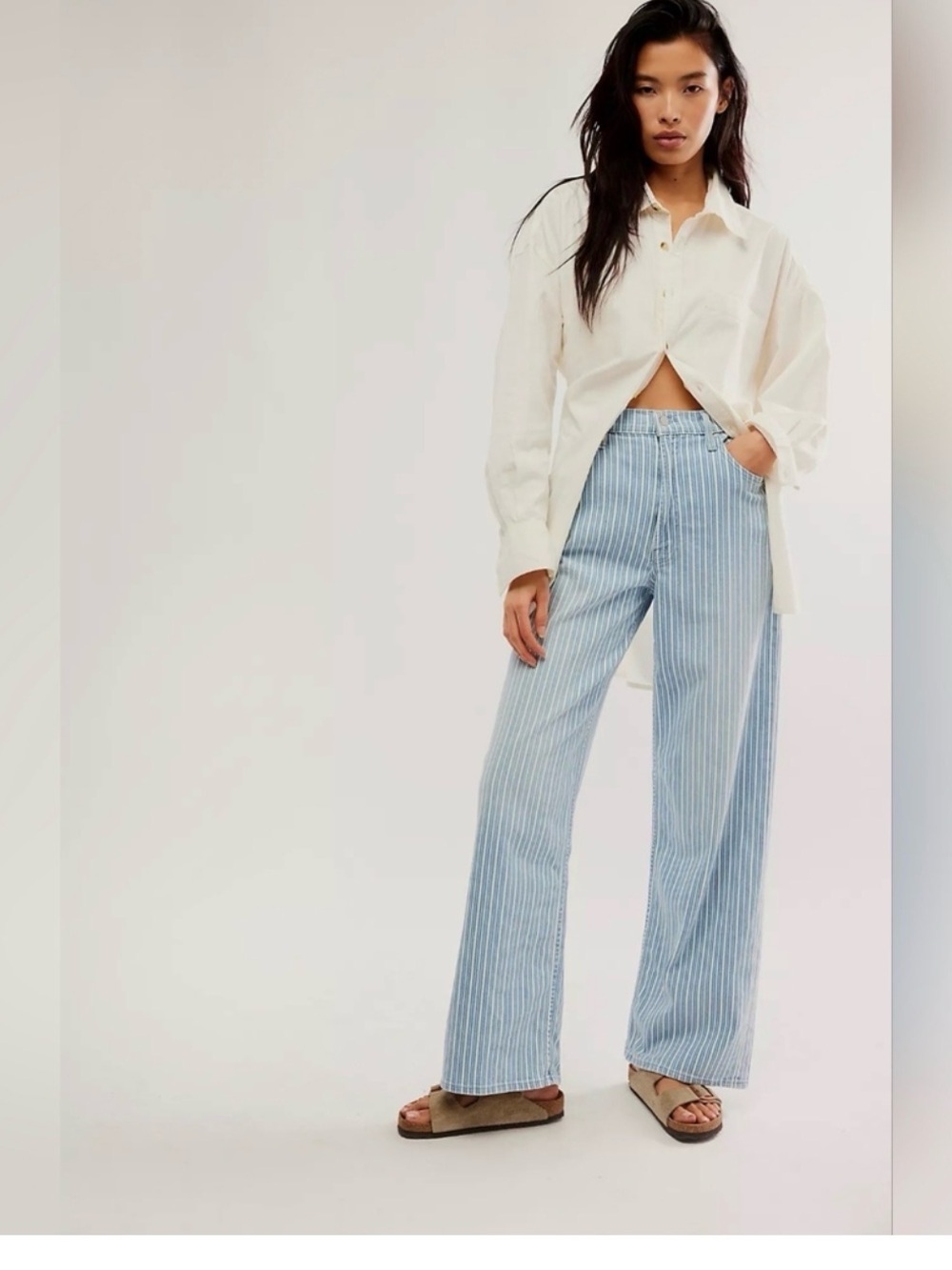 Mother HIGH WAISTED SPINNER ZIP SKIMP PANT LINED UP size 26